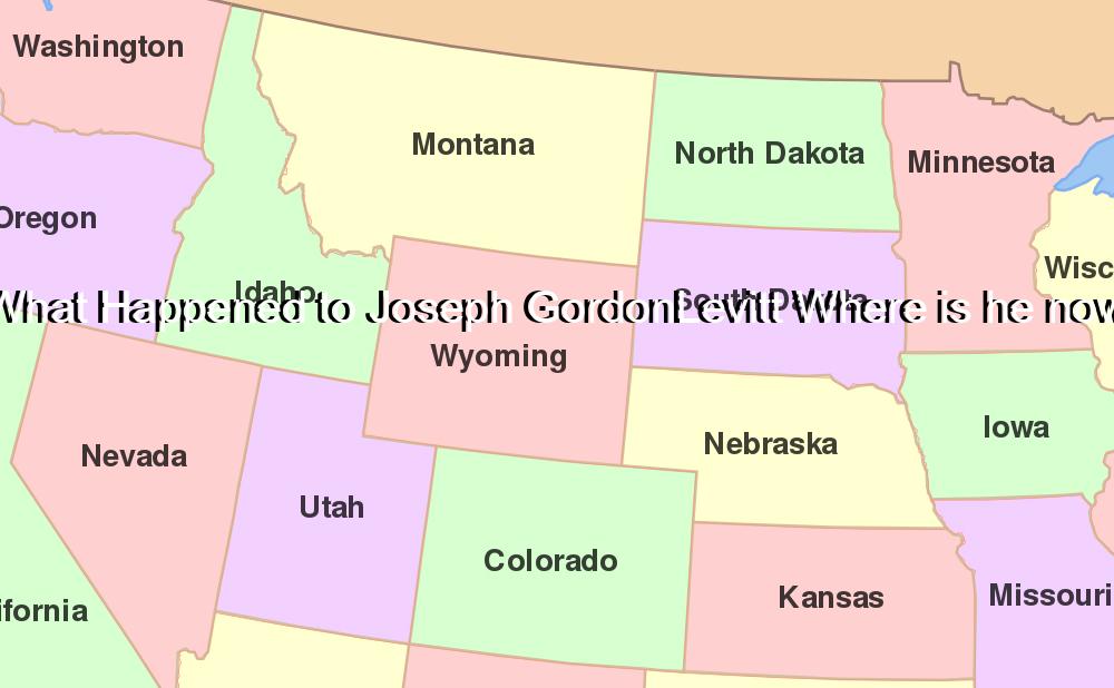 What Happened to Joseph GordonLevitt Where is he now
